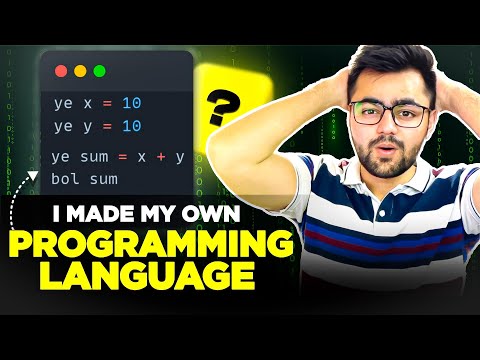 I Built My Own Programming Language 🤯
