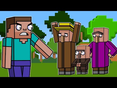 ArcadeCloud - Block Squad: Breeding Minecraft Villagers! (Minecraft Animation)