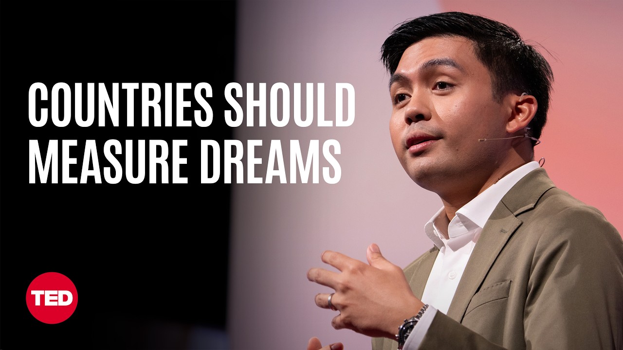 Why Countries Should Measure Dreams and Ambitions (Just like GDP) | Lance Katigbak | TED