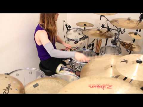 Drum Freestyle Mash-Up 9 - 7/8 Grooving, Stack Ostinato/Syncopation, Rudiment Chaos