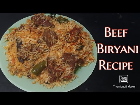 Karachi Famous Beef Biryani|Simple Beef Biryani|Tah wali biryani ab ghar pr banay