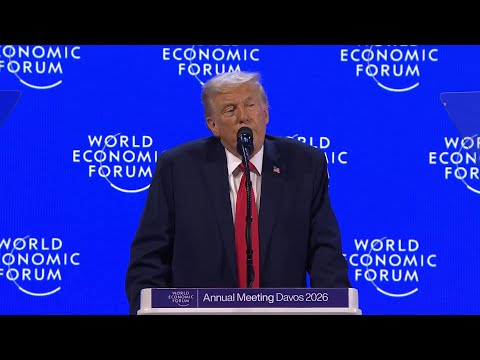 Trump mocks France's Macron at Davos for playing 'tough' | AFP