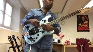 Original Fire guitar solo cover