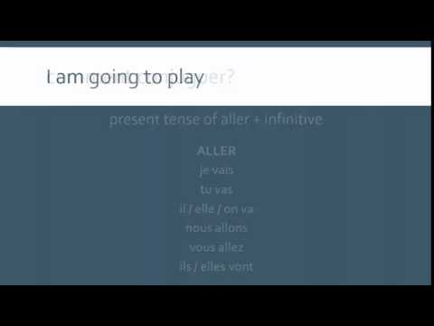 The Near Future Tense in French | le futur proche