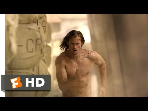 The Legend of Tarzan (2016) - Wildebeest Stampede Scene (8/9) | Movieclips