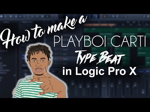 How to make a Playboi Carti Type Beat in Logic Pro X | Magnolia (Remake) | Beat Maker Tutorials