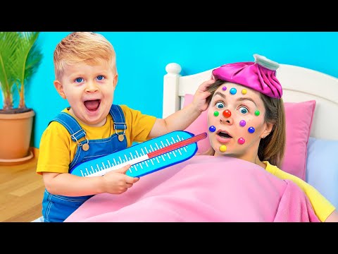 Mẹ bị ốm Oliver và Adam giúp mẹ cảm thấy tốt hơn