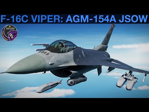 F-16C Viper: AGM-154A JSOW (PRE/VIS) Tutorial | DCS WORLD