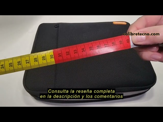 Vídeo relacionado con CG MOBILE Funda para portátil Guess 4G con cremallera y logotipo triángulo de 15 pulgadas (rosa), Rosa.