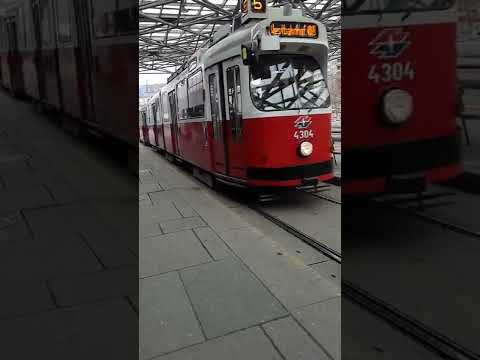 Wiener Linien: Vienna  E2 Line 5 (Praterstern)   #shorts #bim #tram