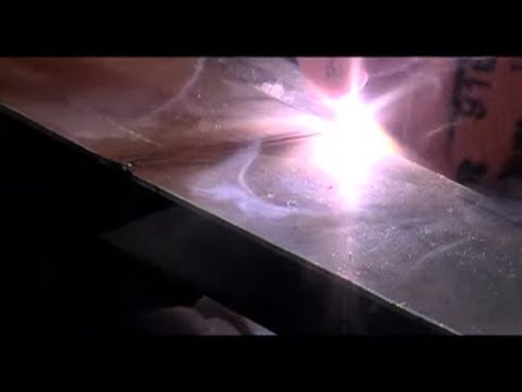 VIDEO - Pantalla soldadura con visor fijo