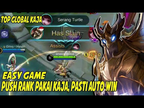 Easy Game, Kaja Mytic Solo Ranked - Top Global Kaja - Mobile legends