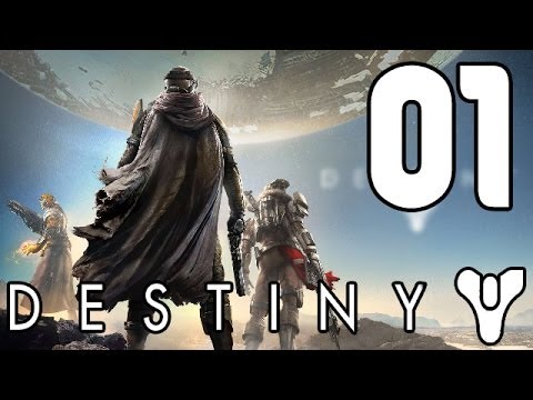 Let's Play Destiny PS4 Gameplay German Part 1 - Character Creation & First Steps