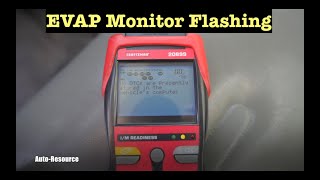 How to complete EVAP monitor