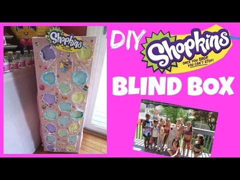 SHOPKINS BLIND BOX DIY | MommyTipsByCole Video