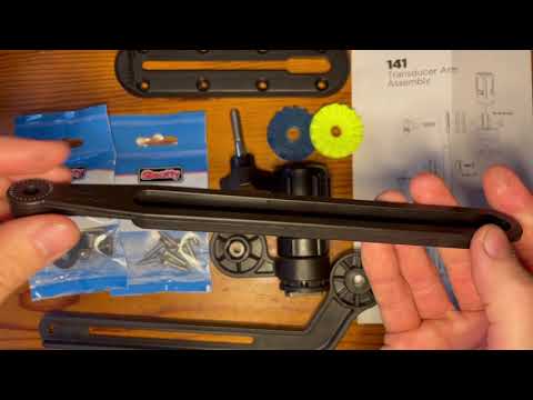 Scotty Kayak Transducer Mount 141 Assemble and Install