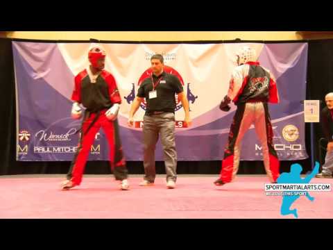 Anthony Merricks v Andrys Christopher - Men's Sparring - Ocean State Grand Nationals 2016