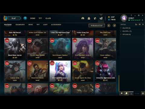 BUYING KDA ALL OUT EVELYNN IN LEAGUE OF LEGENDS