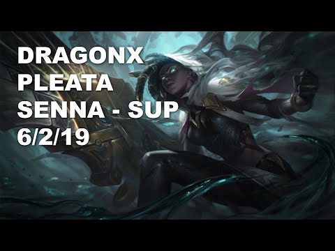 DragonX Pleata Sup Senna vs Morgana - KR Grandmaster Patch 10.8