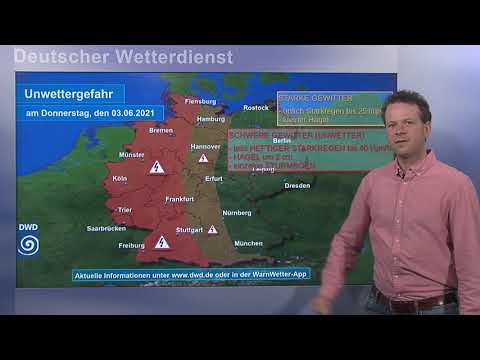 03.06.2021 Unwetterinformation - Deutscher Wetterdienst (DWD)
