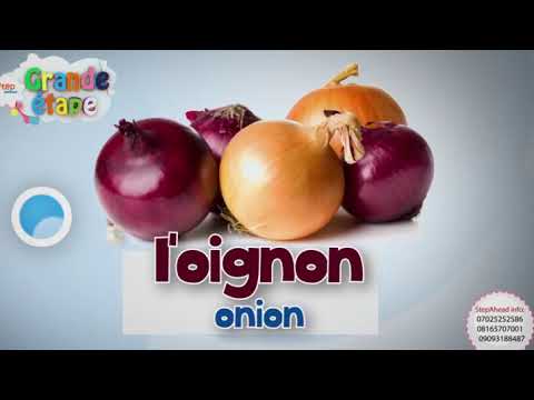 Vegetables in French |  Les Légumes | French Learning | Yummy Vegetables