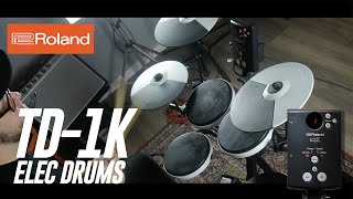Video thumbnail for Roland TD-1K Elec Kit | Perfect For Beginners by GAK