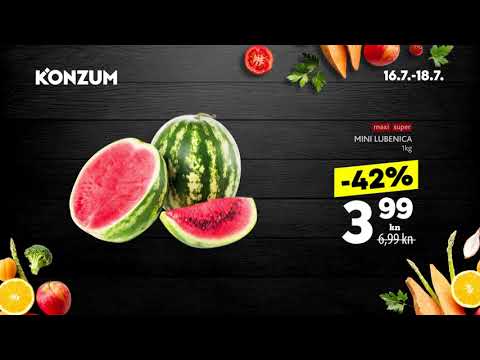 Akcija ponedjeljak srijeda 16.7.-18.7.