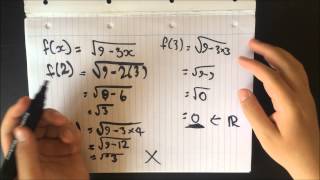 Functions (part 2) - Greatest Possible Domain