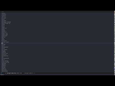 EmacsConf 2019 - 17 - Navigel to facilitate the creation of tabulated-list based UIs - Damien Cassou