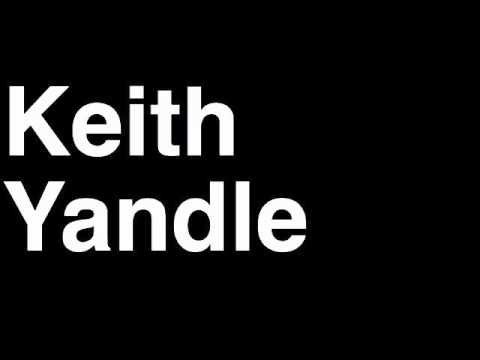 How to Pronounce Keith Yandle Phoenix Coyotes NHL Hockey Player Runforthecube