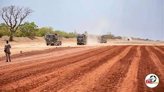 Autoroute Ouaga- Bobo : Des ministres constatent l'état d'avancement des travaux de terrassement