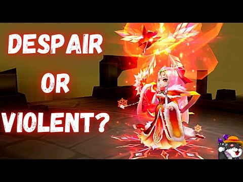 How To Rune Tomoe (Fire Onmyouji) on Violent And Despair and which is better | Summoners War