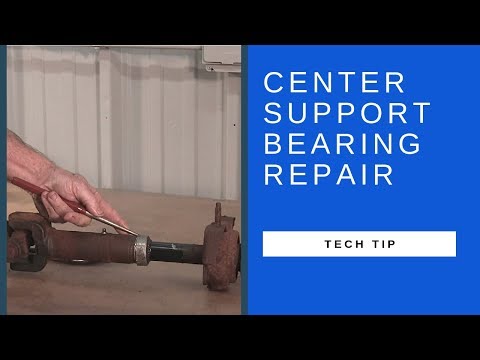 Tutorial - Replace Chevy Drive Shaft Center Support Bearing