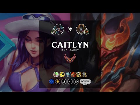 Caitlyn ADC vs Jhin - EUW Grandmaster Patch 12.17