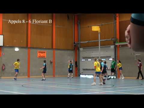 Korfbal  U14 Appels -  Floriant B 12-01-2020