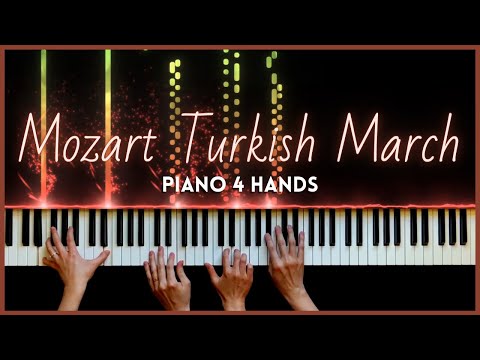 Mozart Turkish March - Rondo Alla Turca [Piano Duet Arrangement]