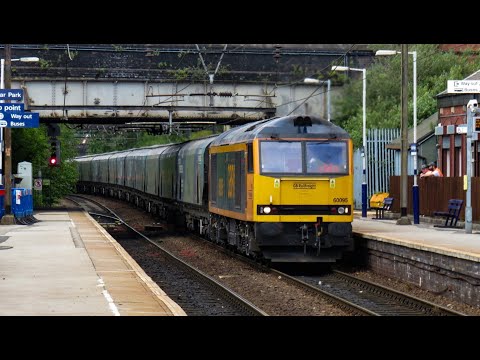 GBRf Class 60 No. 60095 on 6E09 Liverpool Biomass Tml - Drax Aes @ Guide Bridge on 15.05.20 - HD