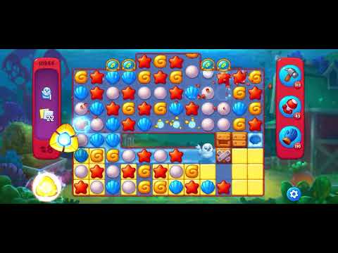 Fishdom Hard level 10944 no boosters フィッシュダム ハード