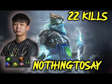 PSG.LGD NothingToSay 17 kills in 20 min Insane Zues Mid dota 7.28b Full Gameplay