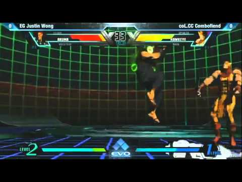 Justin Wong vs Combofiend EVO 2012 TOP 16