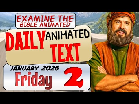 JW DAILY ANIMATED TEXT 🔵ARE YOU A GUEST OF JEHOVAH? ✅ EXAMINE THE BIBLE ANIMATED