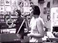 Stereolab Peng! 33 and Super Falling Star at a record shop performance.