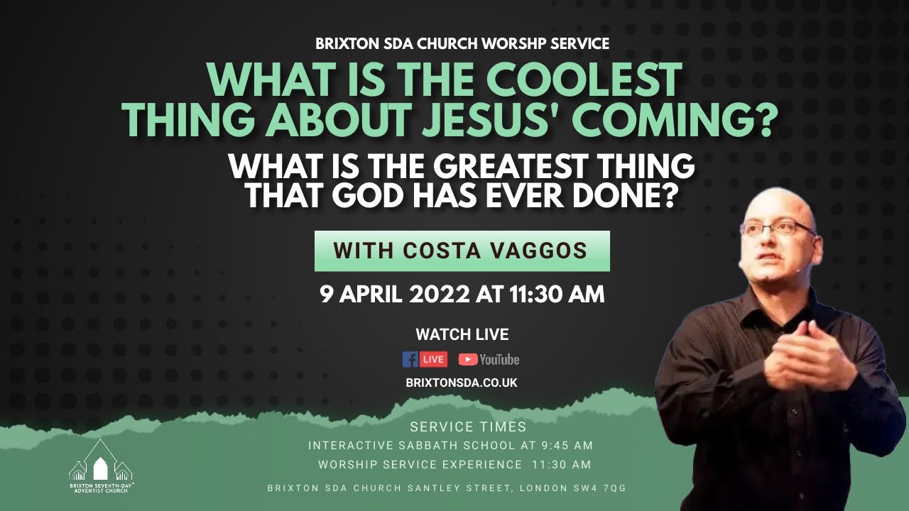 What is the Coolest thing about Jesus' Coming?