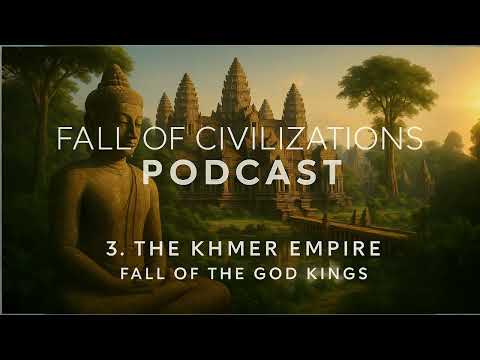 3.History Story – The Khmer Empire - Fall of the God Kings   | 1h Sleepy Voice Black Screen