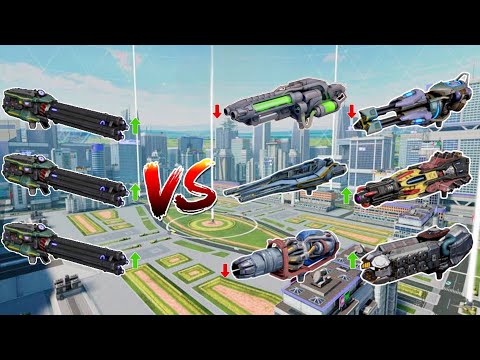 WR🔥 Basilisk[Buff] VS All Titan Weapon Comparison |WAR ROBOTS|