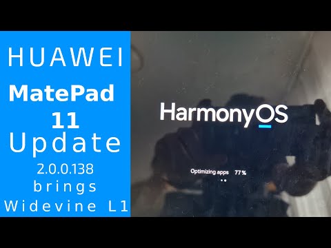 MatePad 11- HarmonyOS Update brings Widevine L1