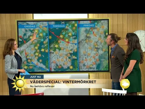 Väderspecial: Vintermörkret - Nyhetsmorgon (TV4)