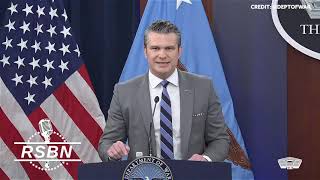 FULL EVENT: Secretary Hegseth & Gen. Caine Address Urgent Hormuz Blockade - 04/24/26