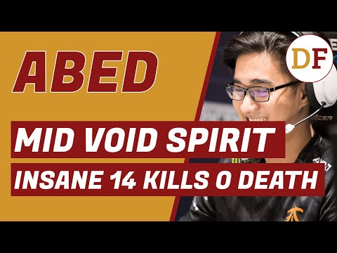 ABED - Mid VOID SPIRIT - Insane 14 Kills 0 Death