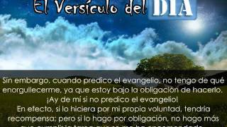 Miniatura del video: El versiculo del dia .com - 1 Corintios 9 v16-17